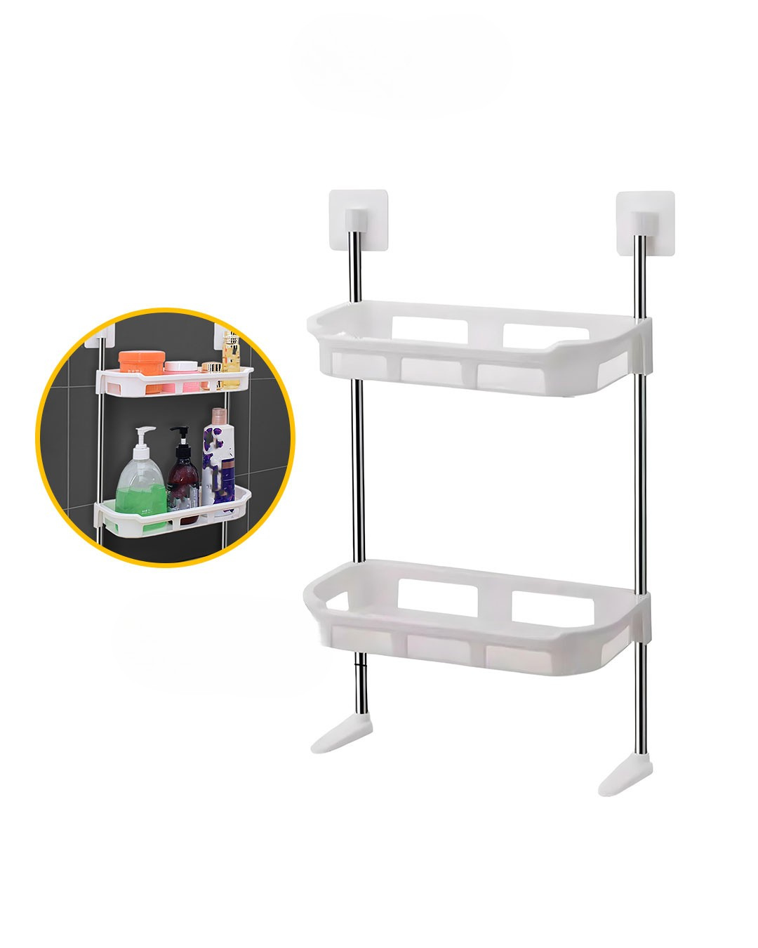 ESTANTE ORGANIZADOR DE BAÑO 2 NIVELES